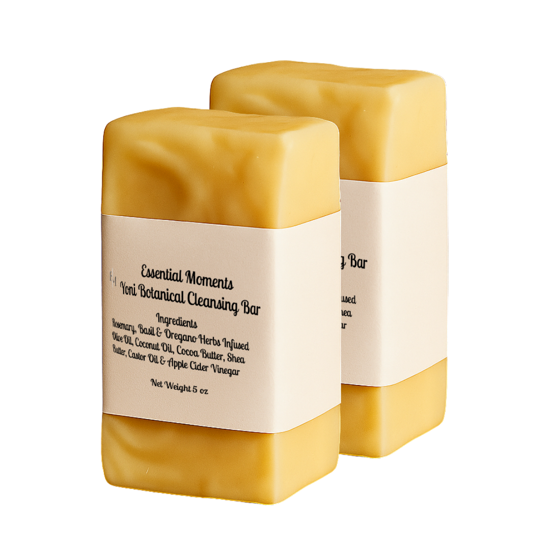 Yoni Botanical Cleaning Bar - Essential Moments