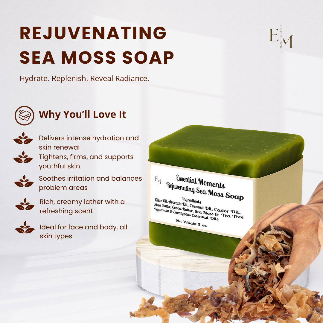Sea Moss Soap - Essential Moments