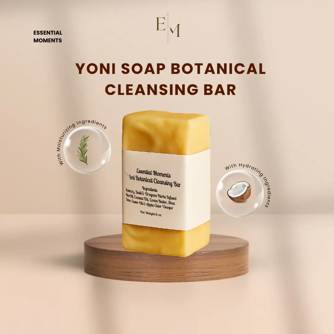 Yoni Botanical Cleaning Bar - Essential Moments