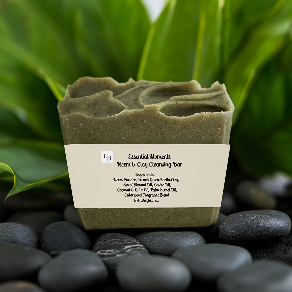 Neem & Clay Cleansing Bar Soap