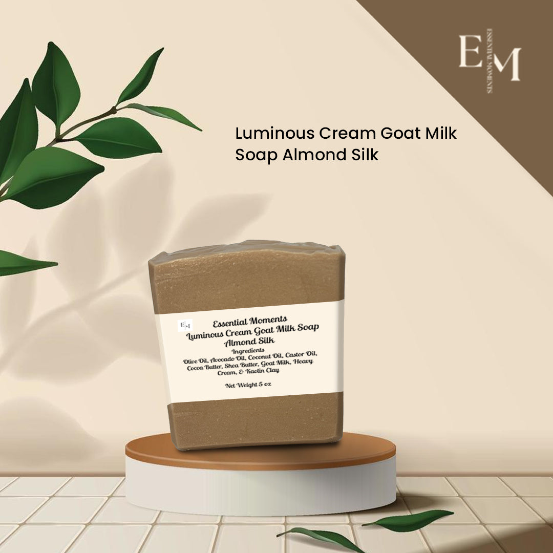 Luminous Cream Goat Milk Soap - Essential Moments