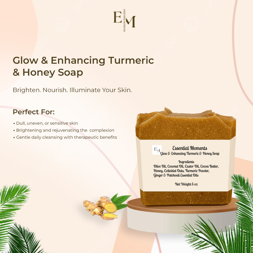 Turmeric & Honey Soap - Essential Moments