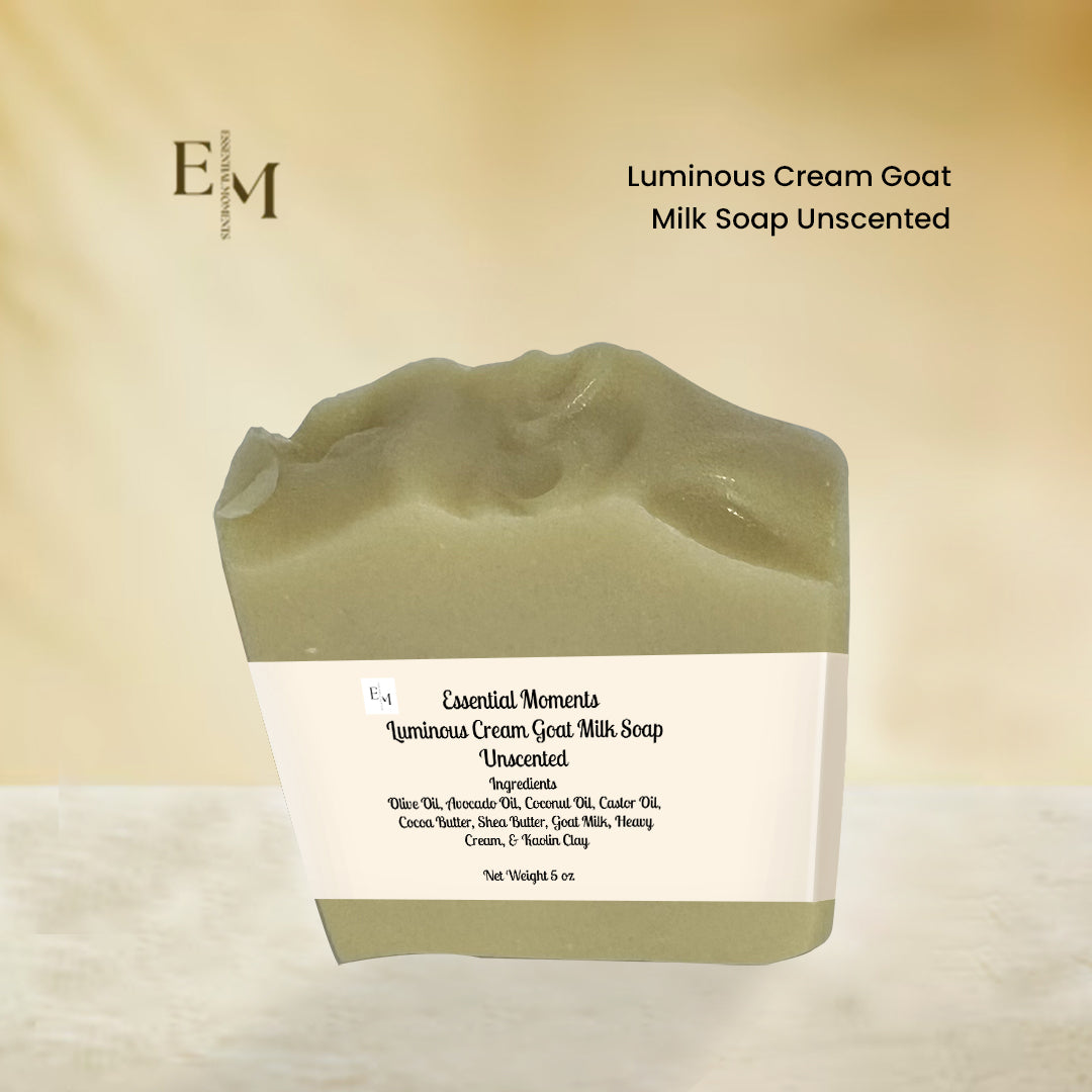 Luminous Cream Goat Milk Soap - Essential Moments