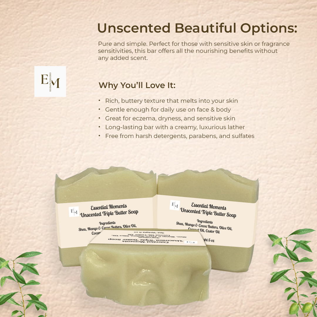 Triple Butter Soaps - Essential Moments