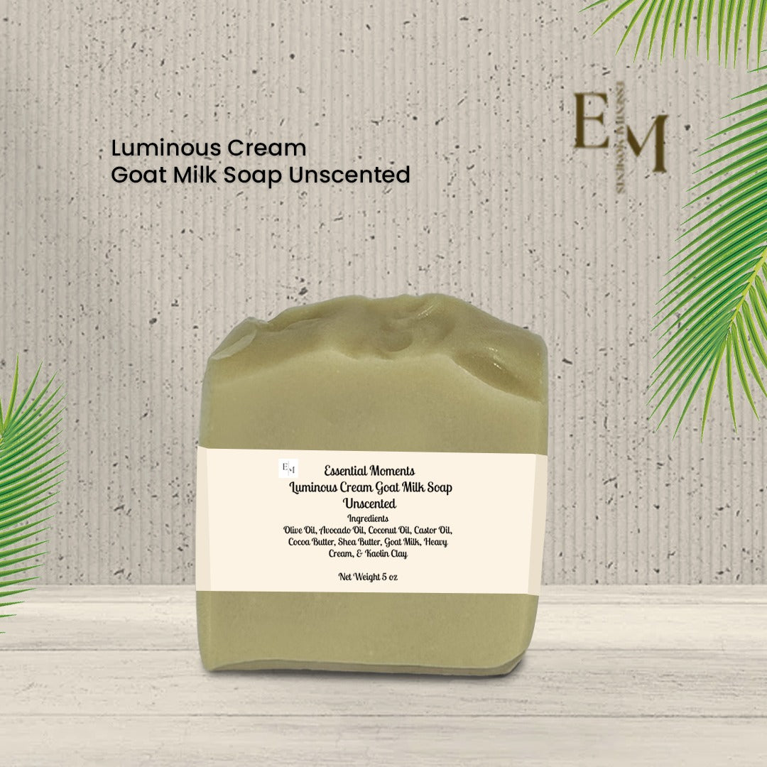 Luminous Cream Goat Milk Soap