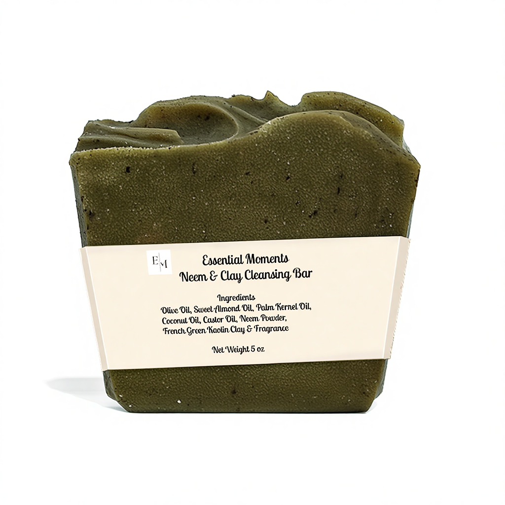 Neem & Clay Cleansing Bar Soap